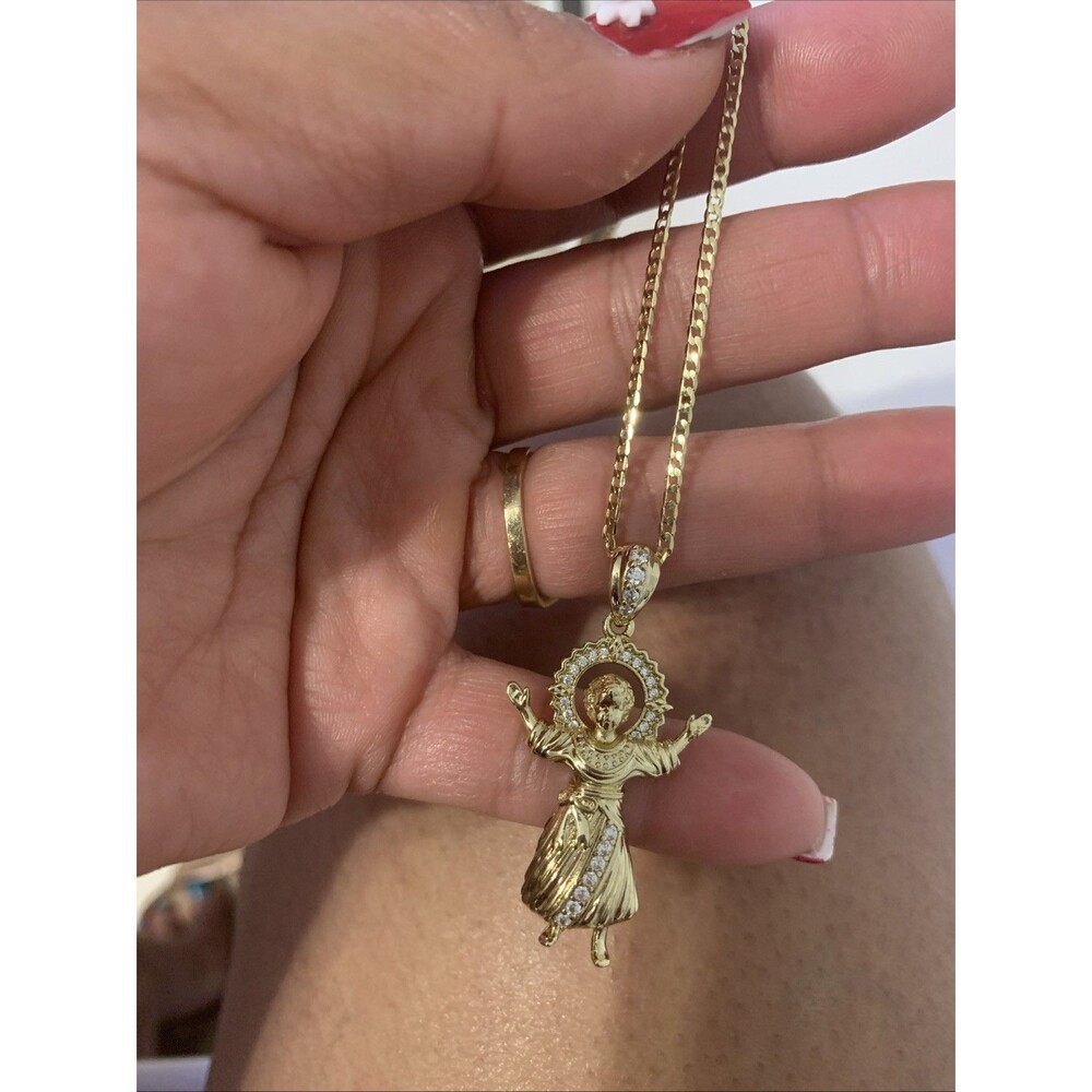 Rolled gold 14K necklace, good quality, suitable for daily wear. - Picture 2 of 4